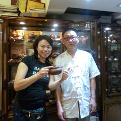 Olivia at Yixing Terracotta Teapot Factory