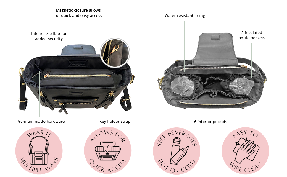 mamantra mezza stroller organizer bag features