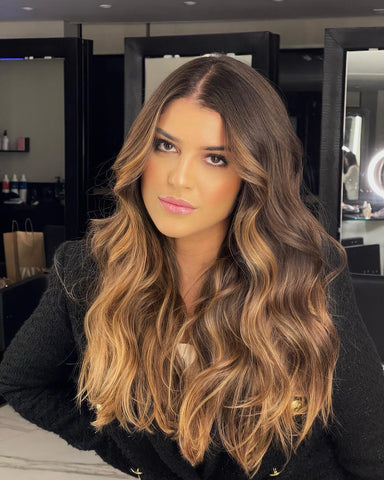 balayage color hair