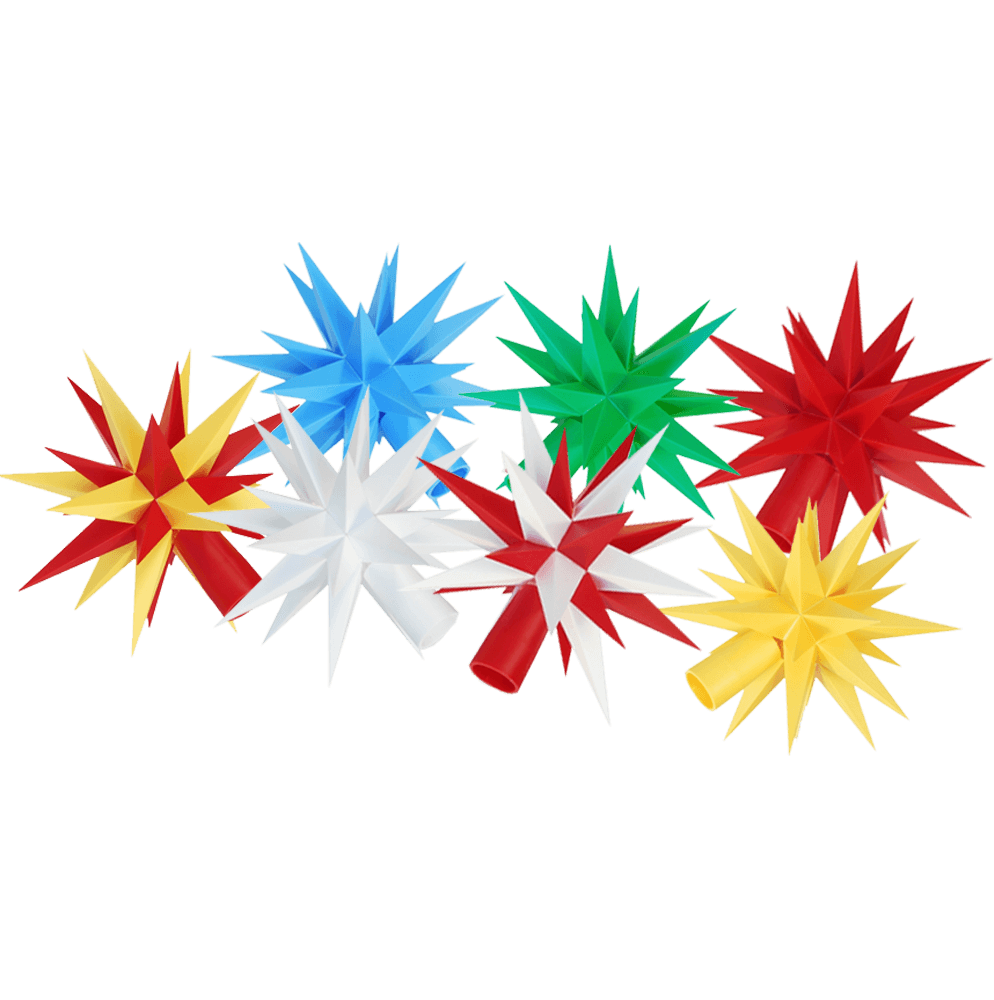 Spare Star For Plastic Star Chain 13 Cm 5 Inch ø