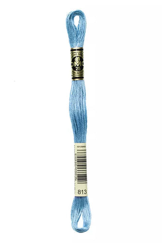 DMC 827 Very Light Blue - 6 Strand Embroidery Floss