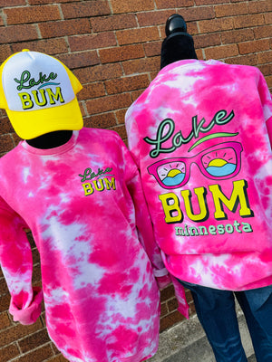 Minnesota Lake BUM crewneck - CREWNECK SWEATSHIRT - MdB Designs, Print and Embroider. - Lake Bum Sweatshirt