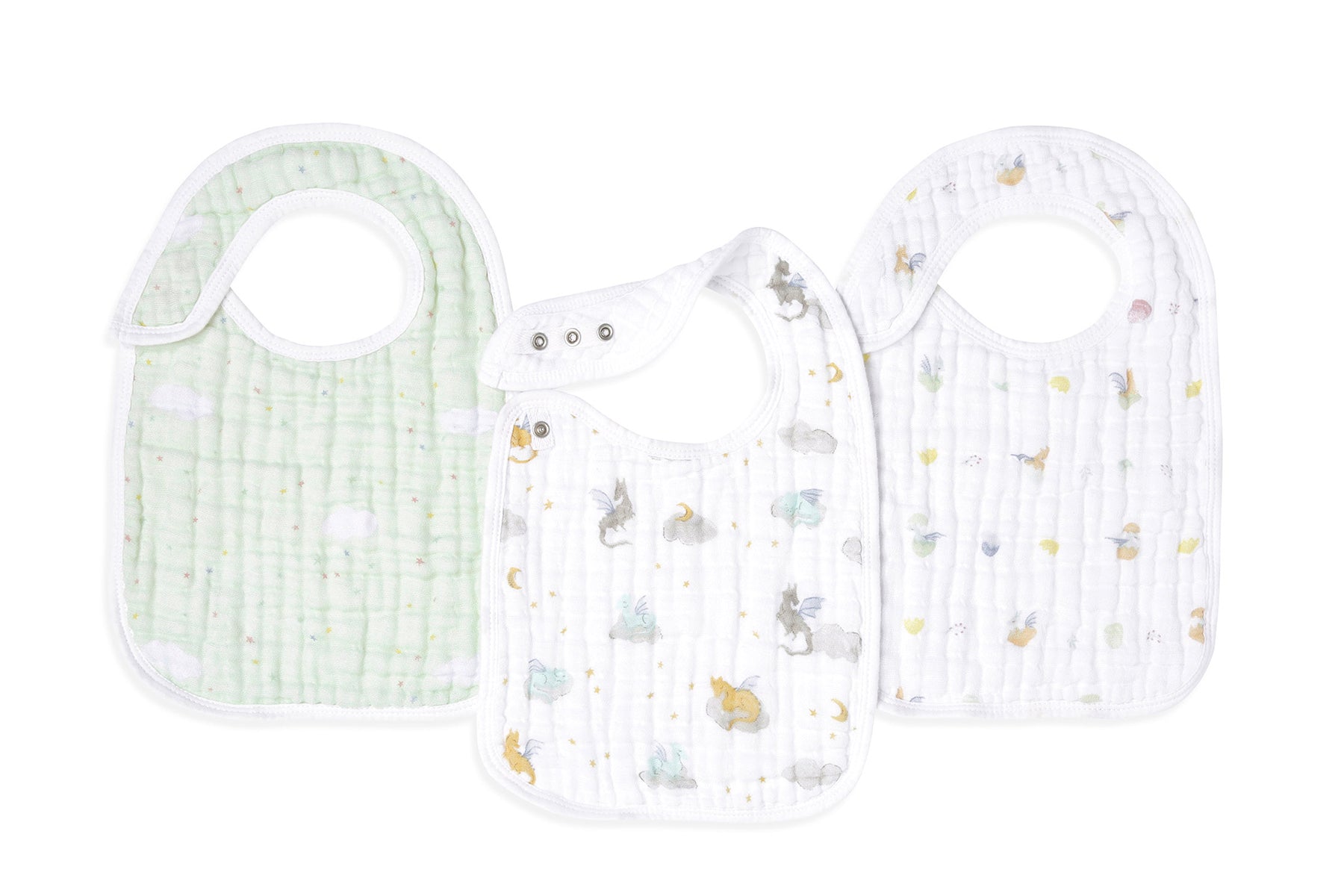 classic snap bibs 3-pack year of the dragon イヤーオブザドラゴン