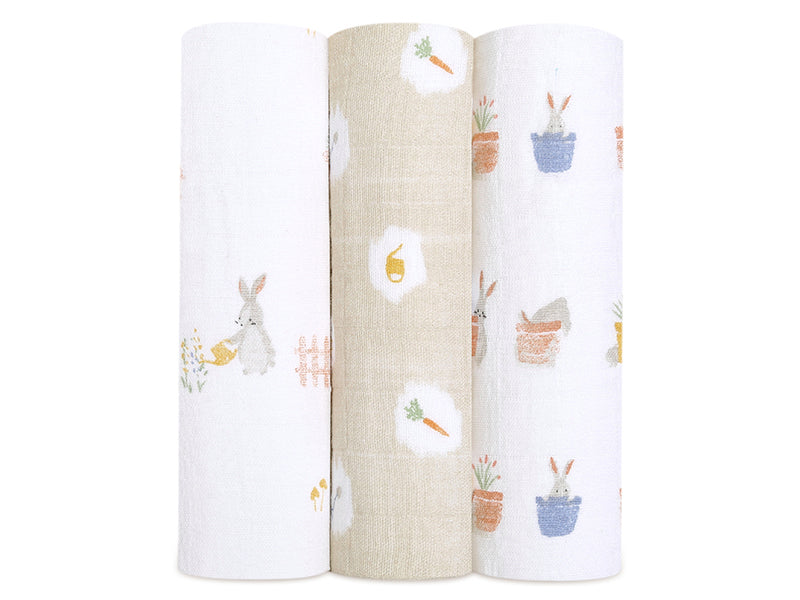 classic swaddles 3-pack year of the rabbit イヤーオブザラビット