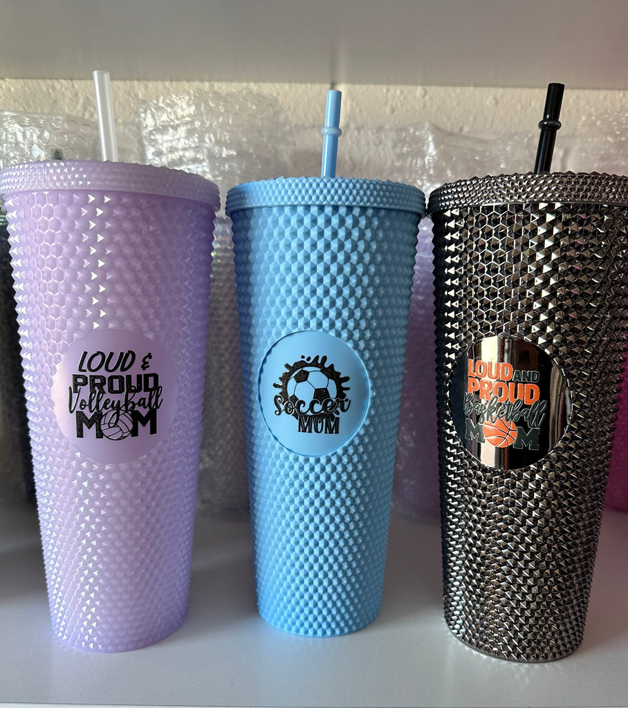 16 oz or 24 oz Grid/Studded Tumbler | Mother's Day MAMA