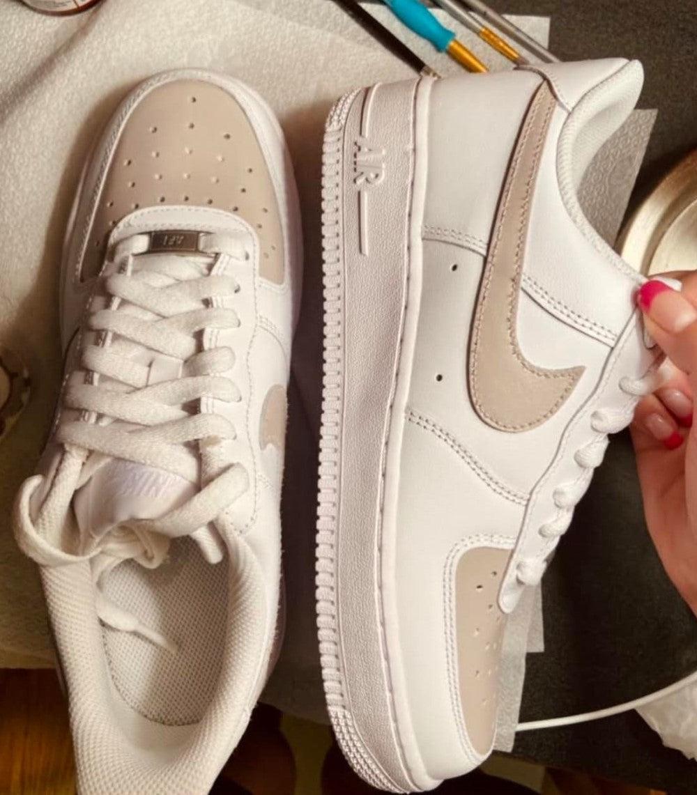 Beige Custom Air Force 1