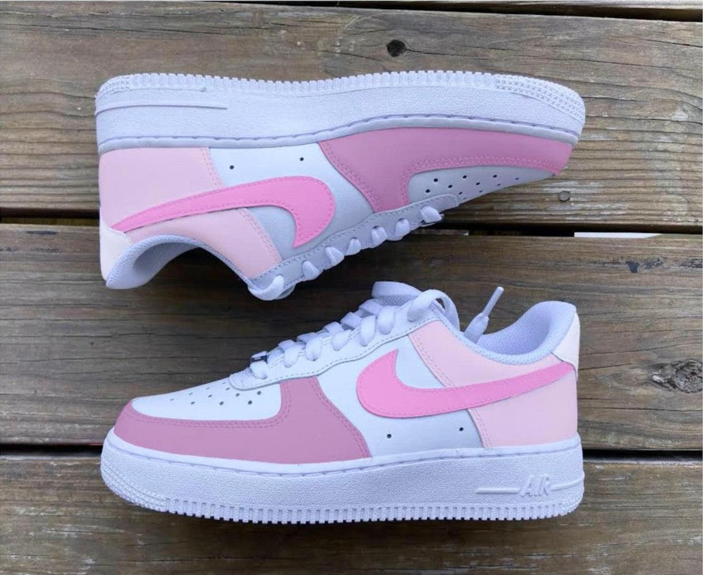 Baby Pink Custom Air Force 1 – shecustomize