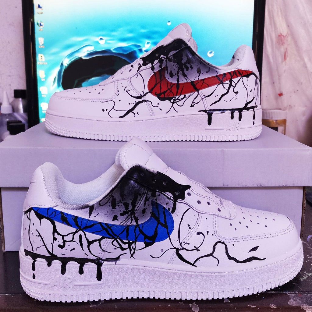 Stitch Air Force 1 Custom, KIXbyJME: Sneaker Services