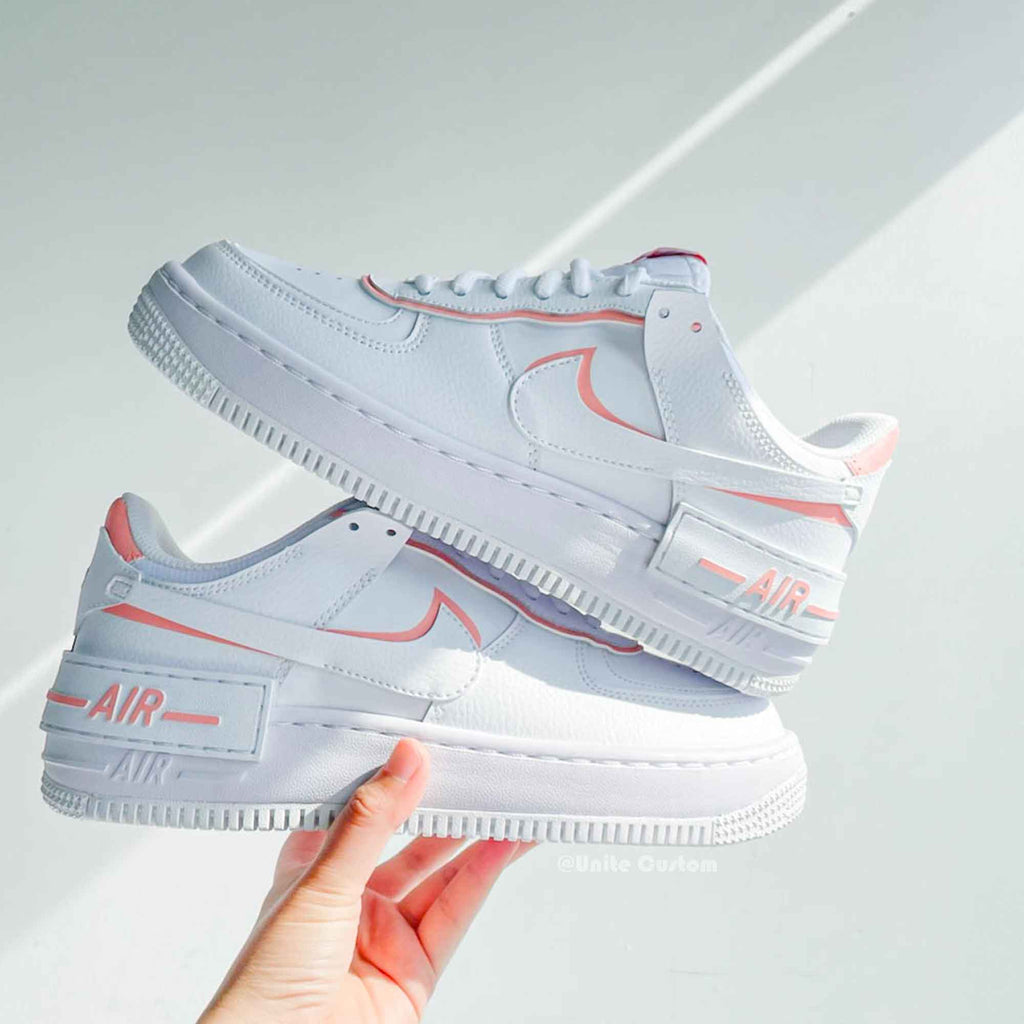 Red Drip Custom Air Force 1 – shecustomize