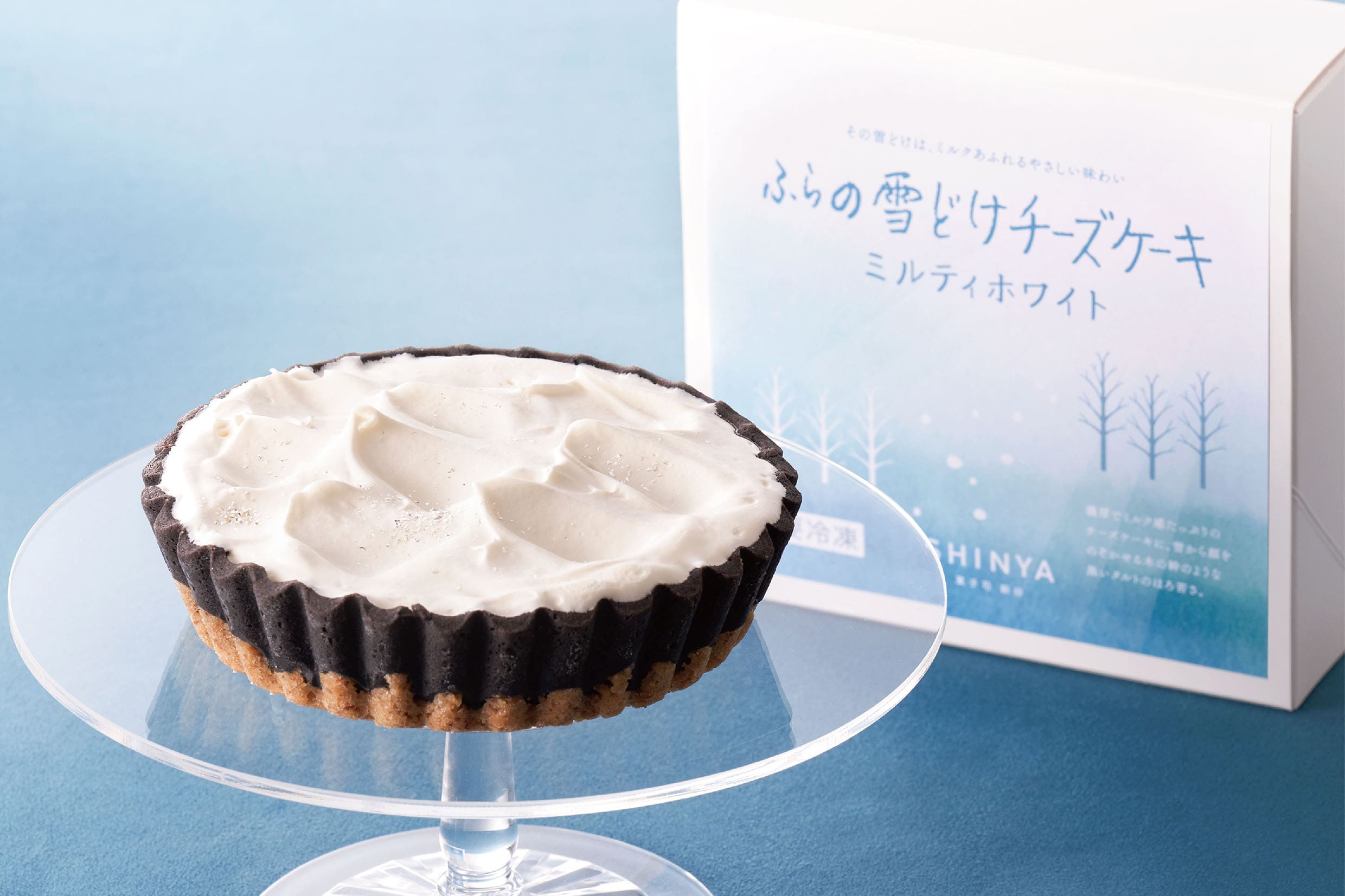 ふらの雪どけチーズケーキ《ミルティホワイト》