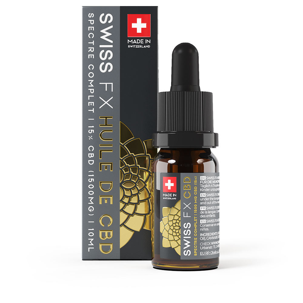 Huile de CBD 15% Bio - SWISS FX product image