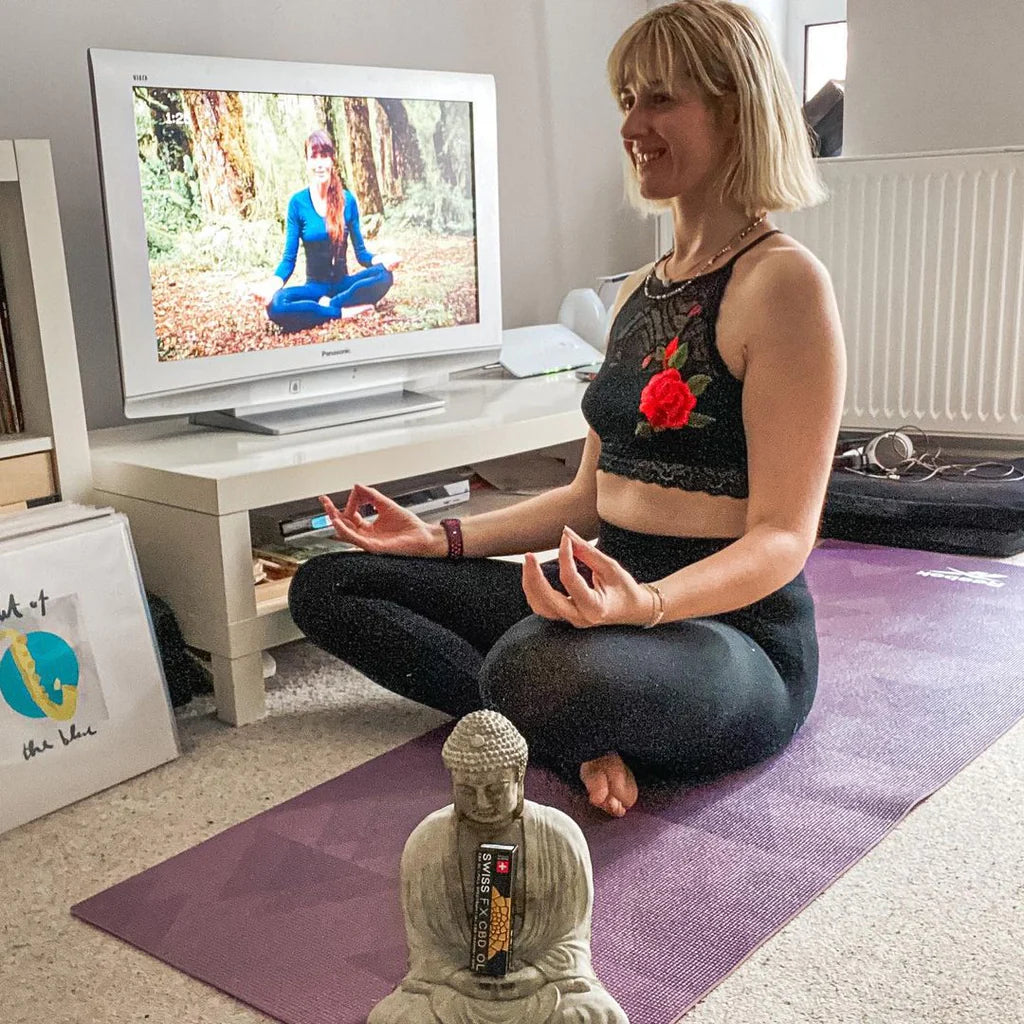 Cannabidiol yoga