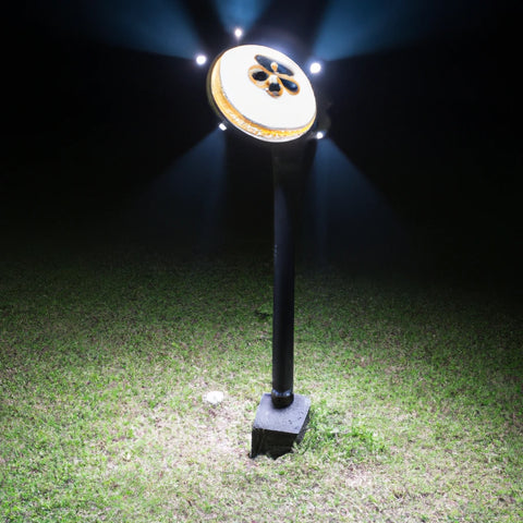 motion sensor light in garden