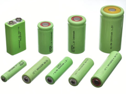 Special rechargeable batteries for solar lights 