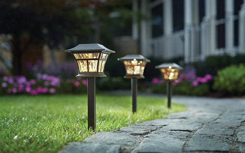 solar path lights