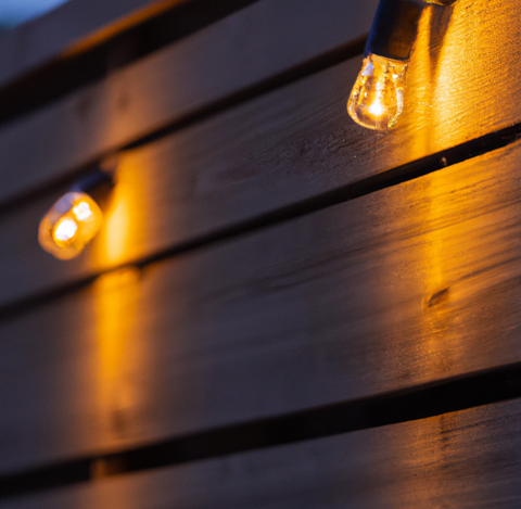 warm white deck string lights