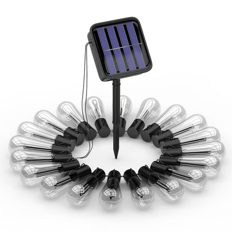 solar-powered lights