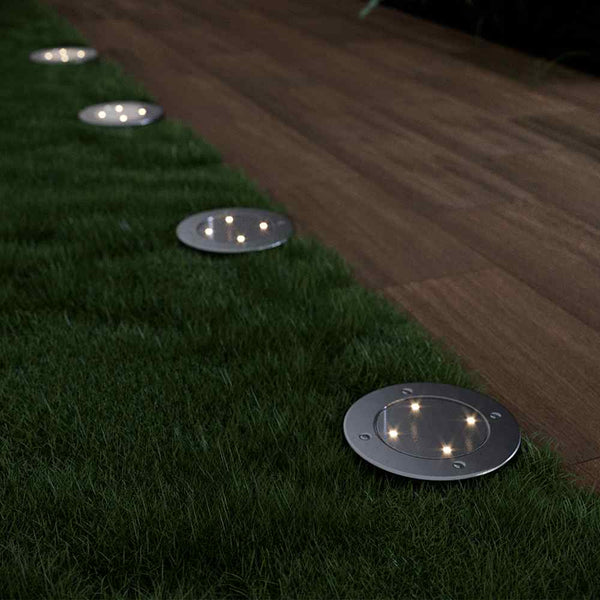 wireless solar deck lights