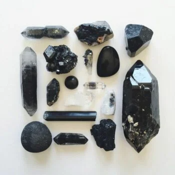 black onyx crystals