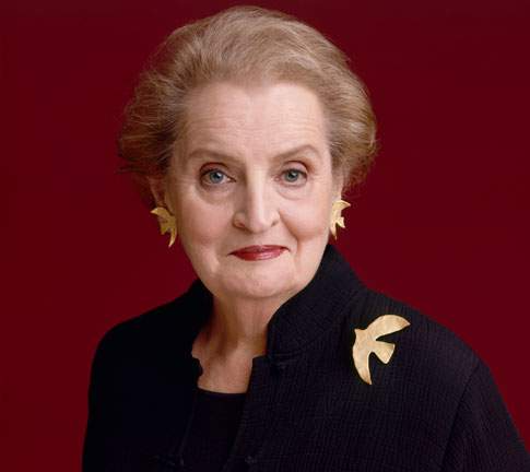 madeleine albright istoria bijuteriilor