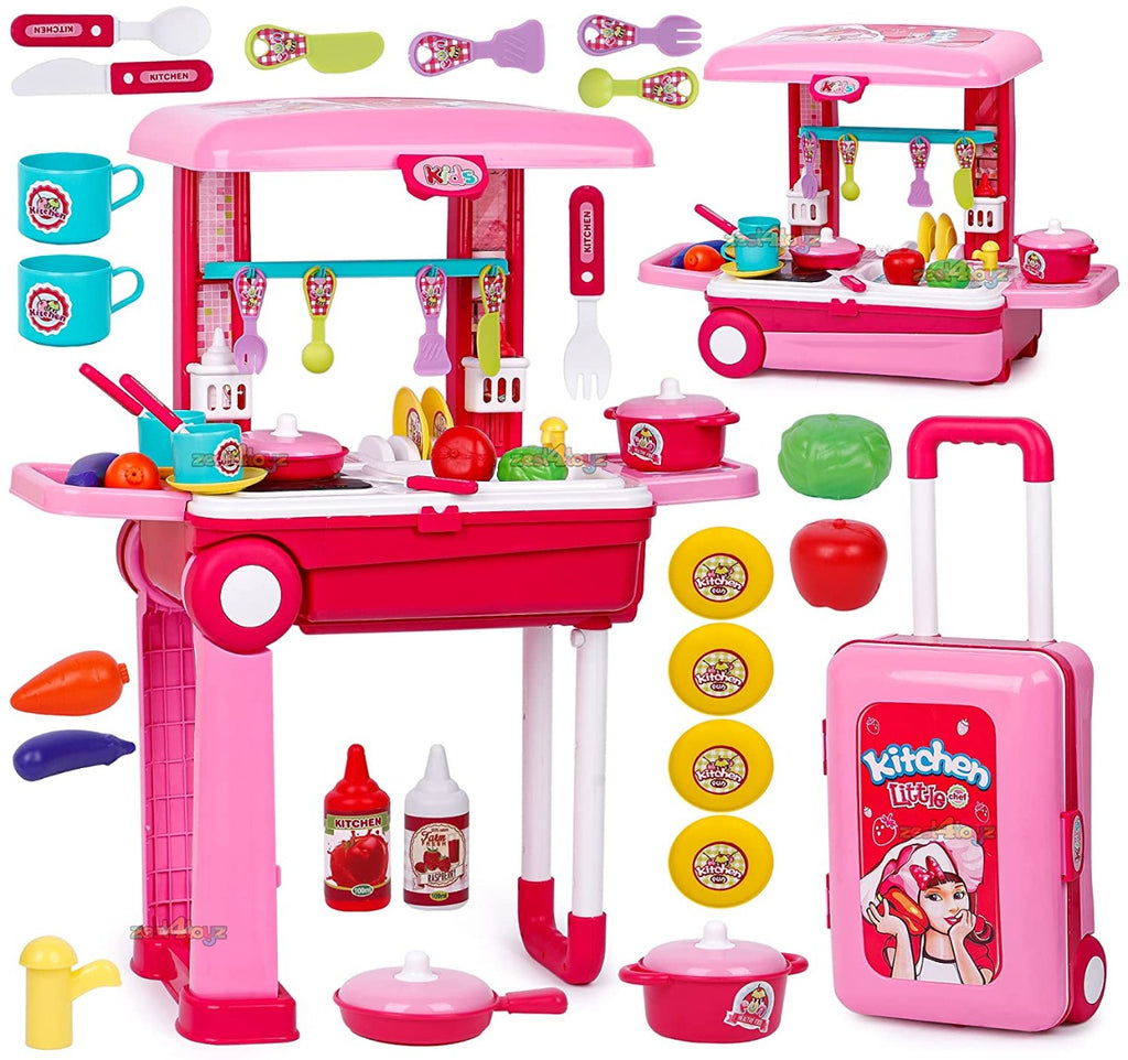 kitchen little chef luggage