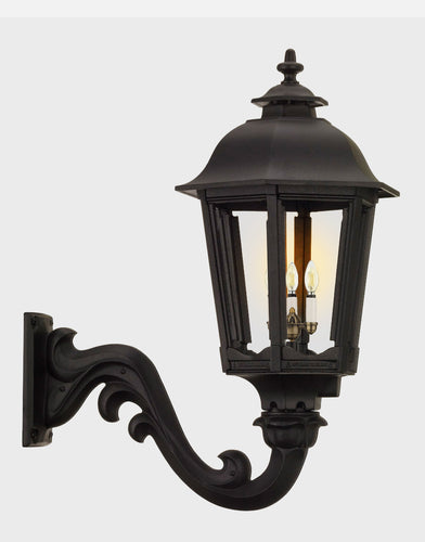 The Bavarian 1200H Mounted Lamp by Gas Post American Gaslight Works