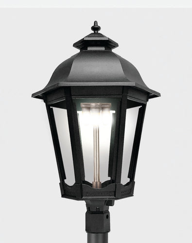 The Bavarian 1200H Post Mounted Lamp Gaslight Gas Works American by