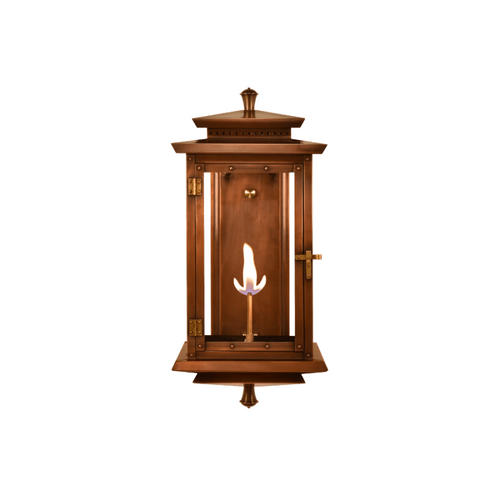 The CopperSmith Arcadia Collection - Gas and Electric Arcadia Gas or  Electric Copper LanternAC Arcadia