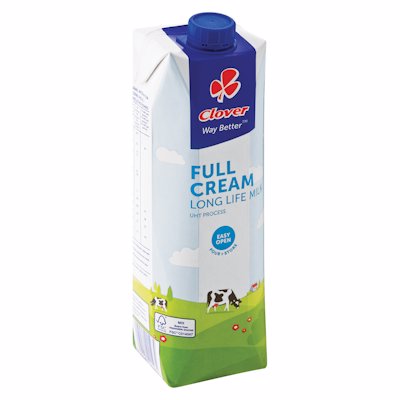 CLOVER F/C MILK UHT PRISMA 1L