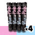 60cm Jumbo Cannon Value Bundle – 4 Extra Large Gender Reveal Powder Smoke Popper Pack (Pink or Blue)