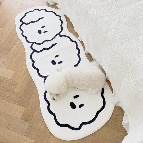 Triple Pups Floor Mat