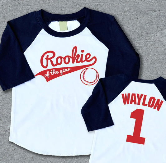 Mommy of the Rookie of the Year Baseball Mom' Unisex Baseball T-Shirt