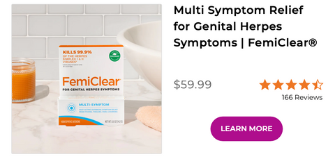 Herpes Symptom Relief for Breakouts by FemiClear