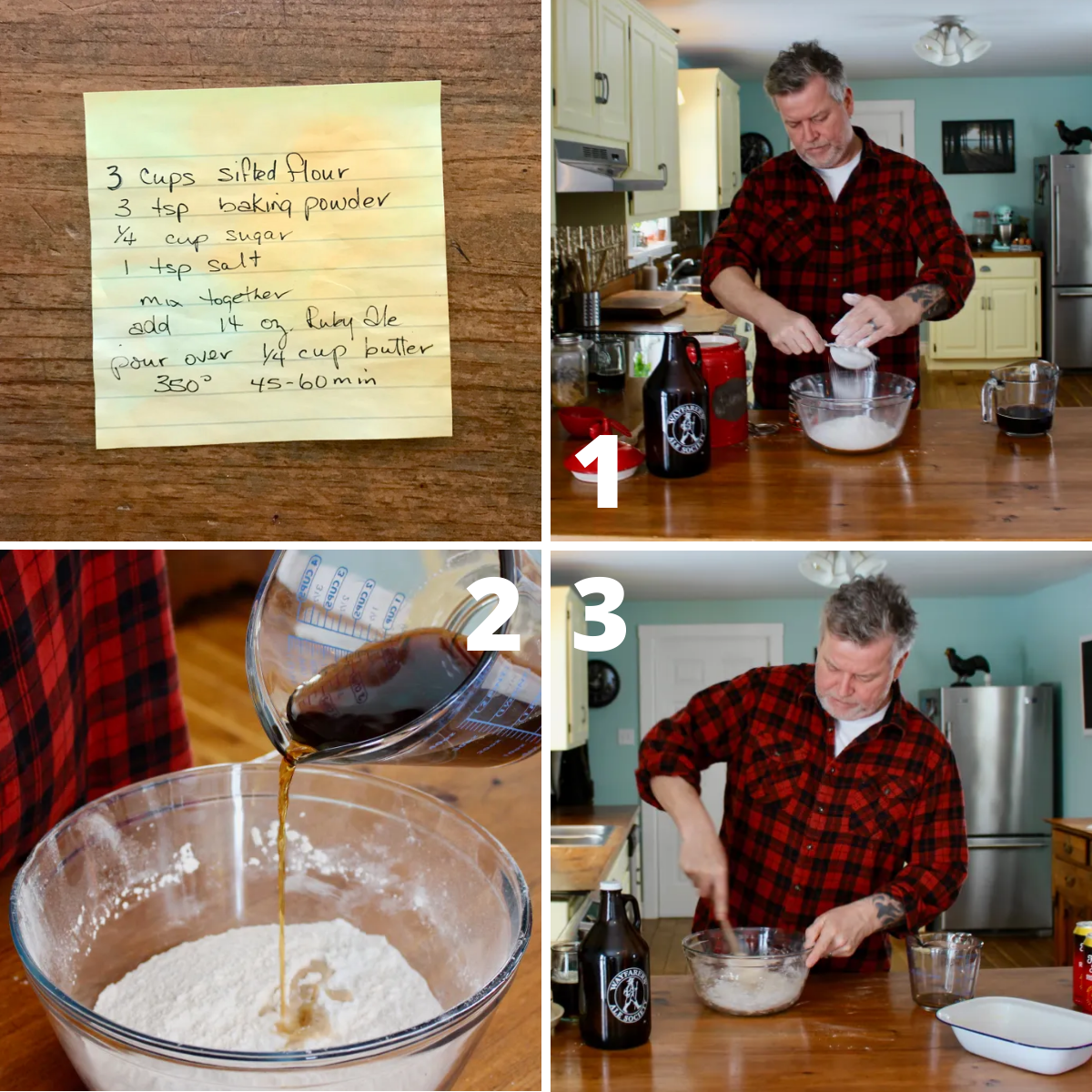 Kenny Making Bread