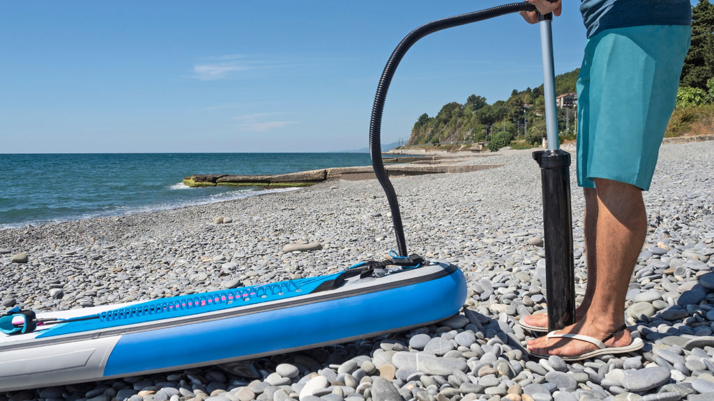 Inflatable paddleboard