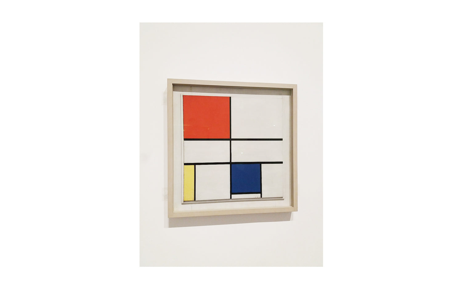 Composition C (No.III) with Red, Yellow and Blue (1935)