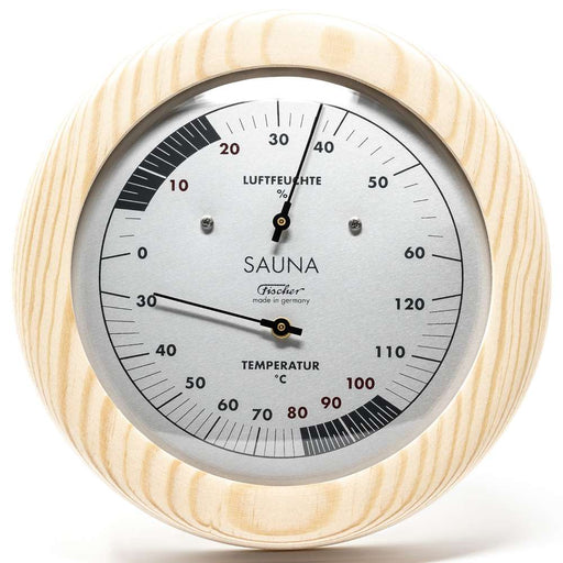 Sauna Thermometer & Hygrometer 6.3 Inch, 195-01F in Fahrenheit