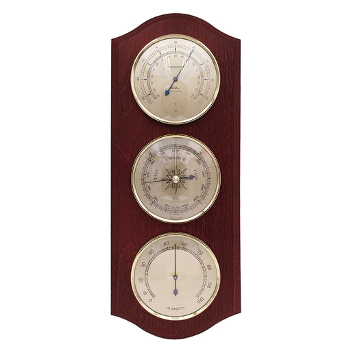 Deluxe Clock, Barometer, Thermometer and Hygrometer Weather