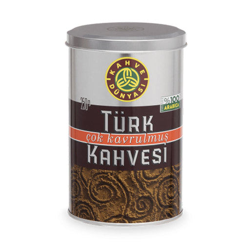 Kahve Dunyasi Medium Roasted Turk Coffee 250g-ORTA KAVRULMUS TURK