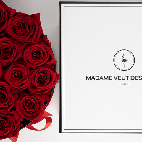 Livraison de roses éternelles à Paris – Madame Veut Des Roses