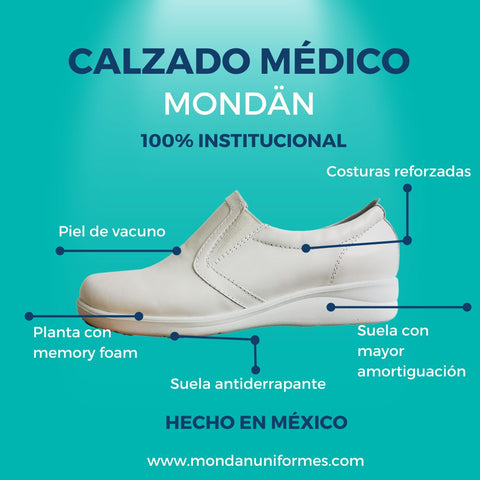 ▻ Zapato para enfermería【Tecnología Memory Foam】cómodidad 100% – Mondän Quirúrgicos
