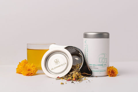 Gro-Well+Stress-Less Hair tea from Bloomballa Beauty
