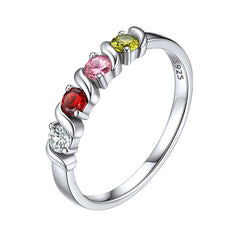 Stackable Birthstone Ring