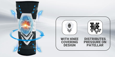 Fivali Adjustable Knee Brace-Fitness