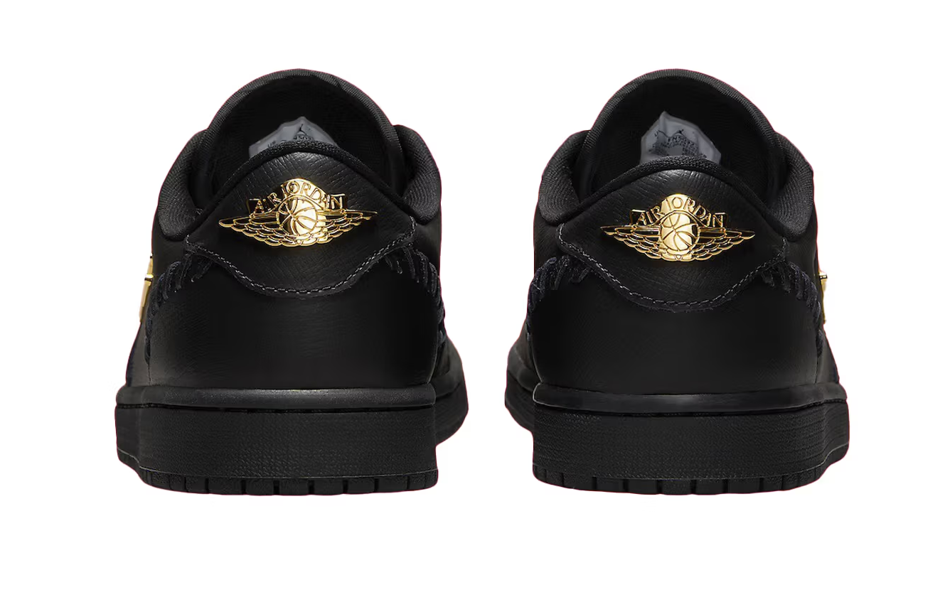 Air Jordan 1 Low "Method of Make" 'Black/Metallic Gold'