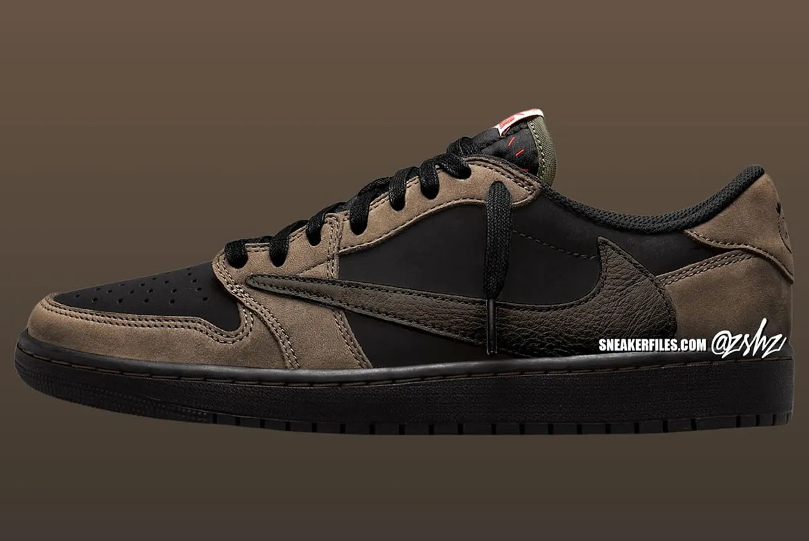 Travis Scott x Air Jordan 1 Low 'Velvet Brown'