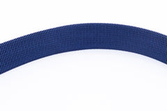 navy blue nylon webbing