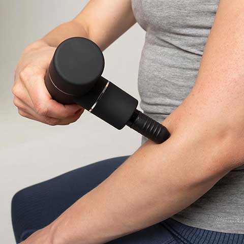 massage gun arm