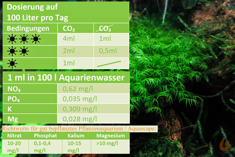 Dosierempfehlung Greenscaping NPK Power - NPK Dünger | Makronährstoffe
