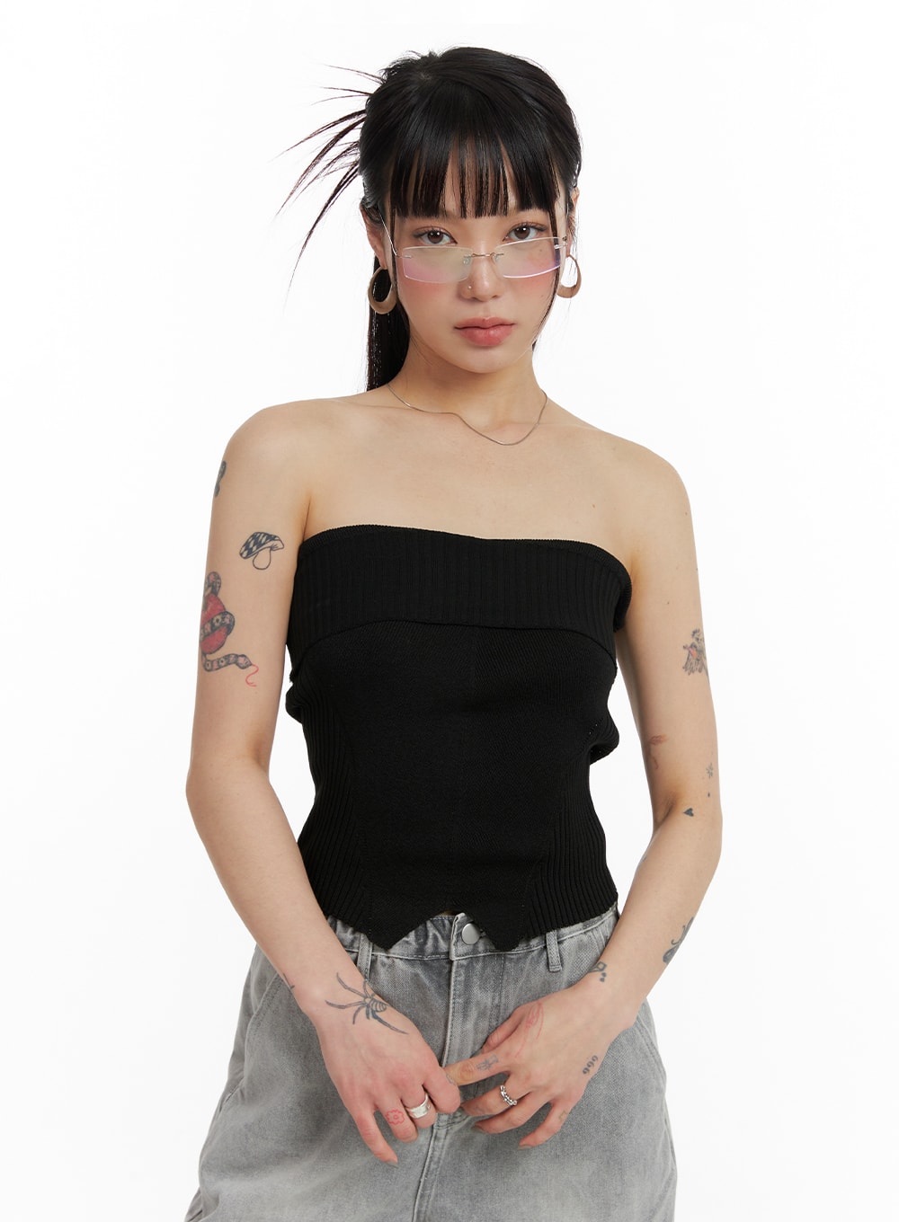 Solid Tube Top IF426 - LEWKIN product image